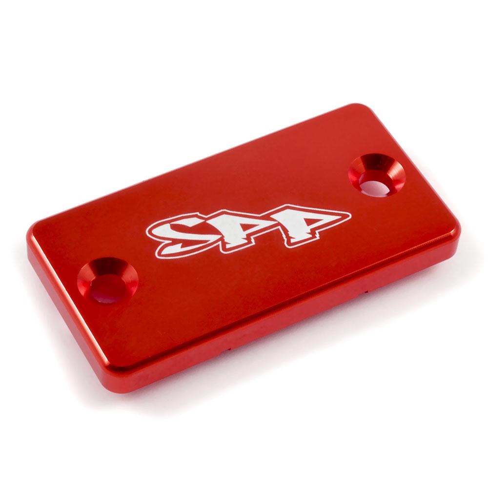 Spp Front Reservoir Cap Various Kawasaki Suzuki Yamaha 65-450 Red
