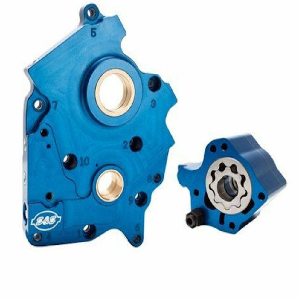 S&S Cycle Oil Pump & Cam Plate Kit Water Cooled M8