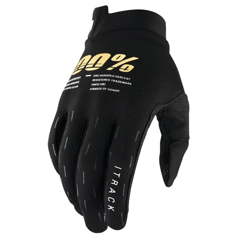 100% ITRACK GLOVE BLACK