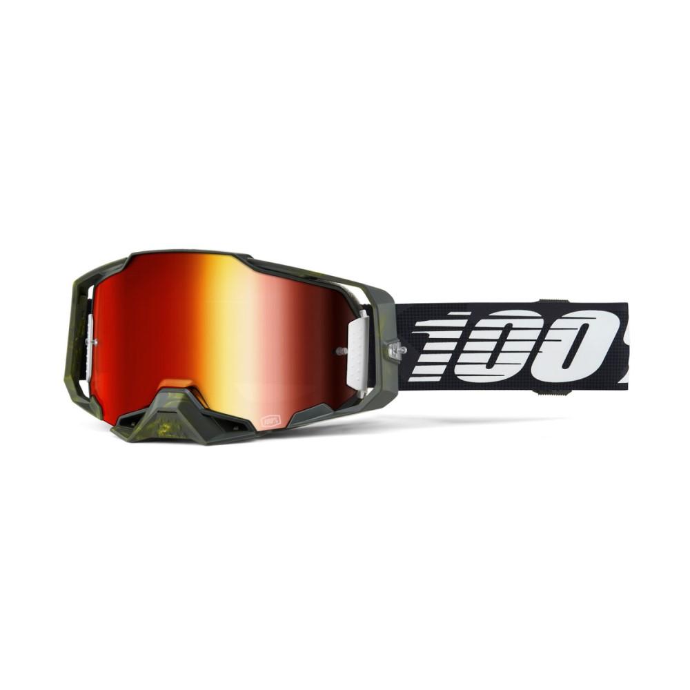ONE-50005-00036 ARMEGA Goggle Soledad Mirror RED Len