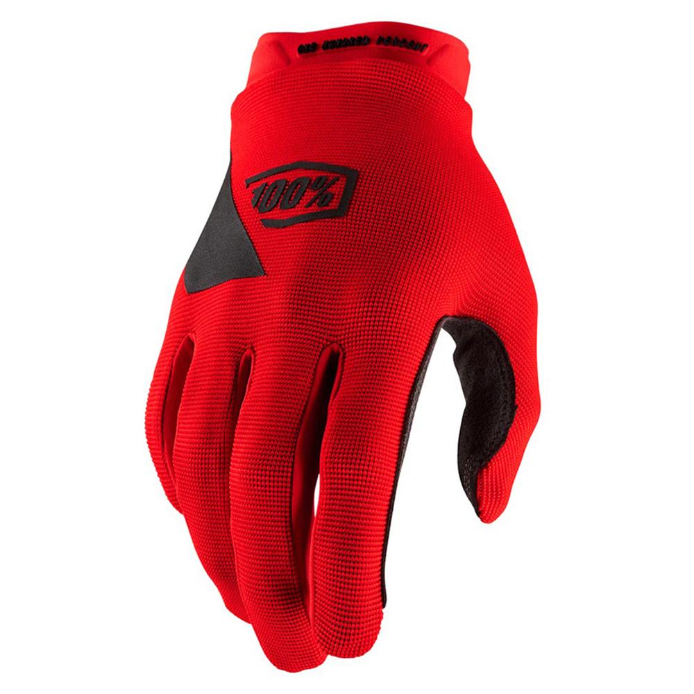 100% RIDECAMP GLOVES RED