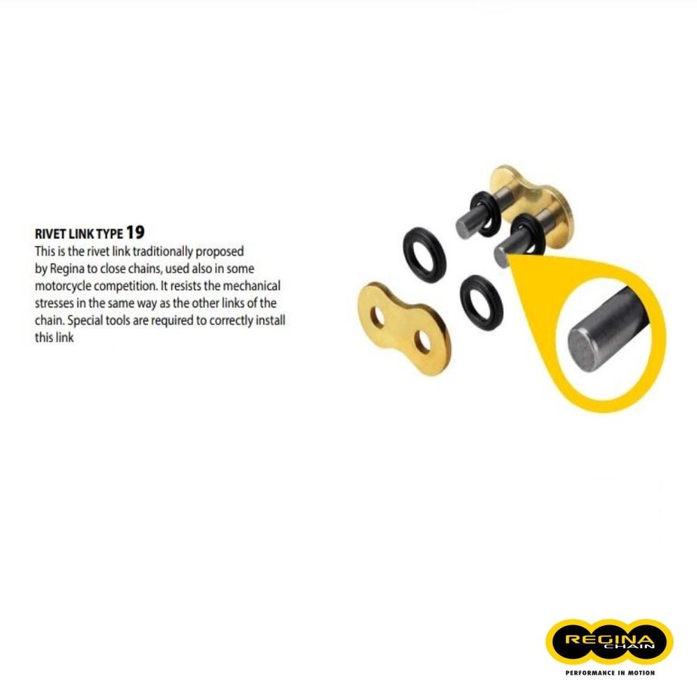 Reg-19/136Dr Regina Connecting Link (Solid Pin)