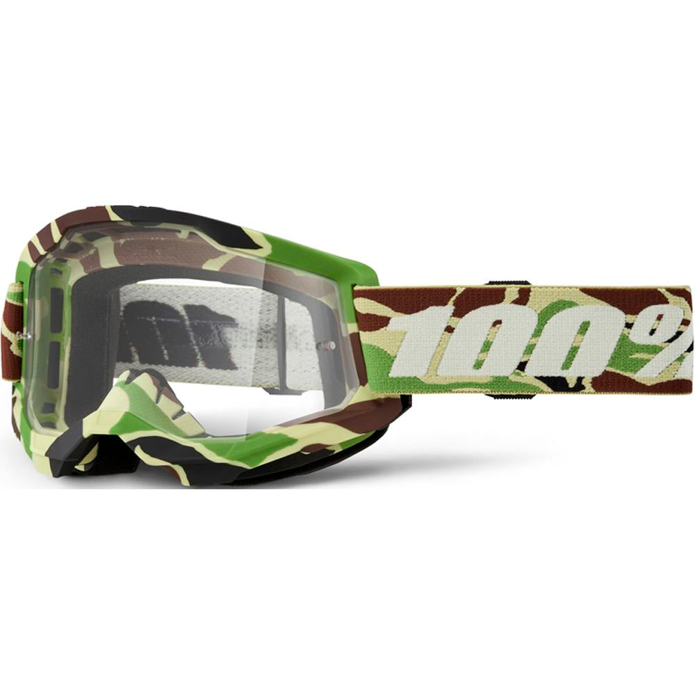 100% - STRATA 2 GOGGLE CAMO