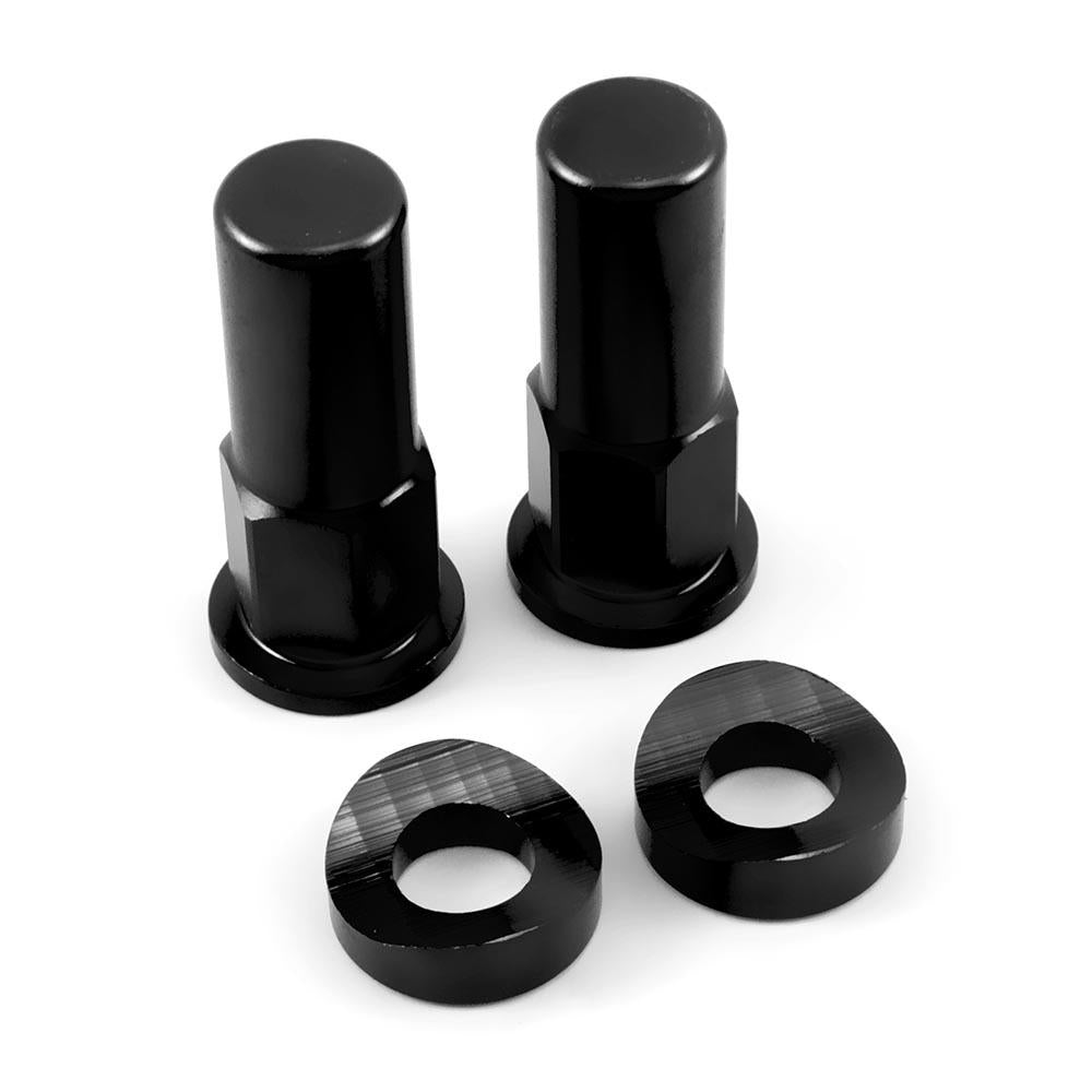Spp Rim Lock Nuts Black