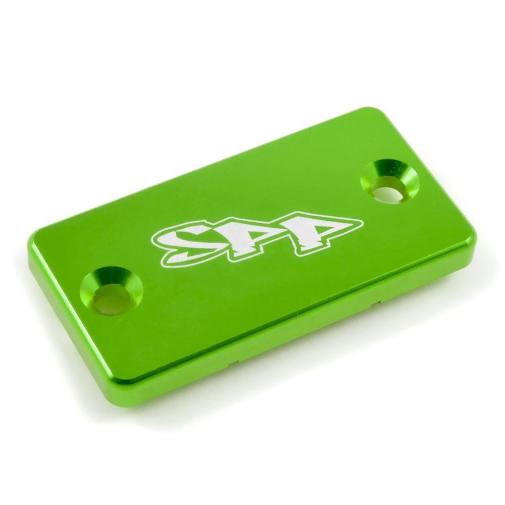 Spp Front Reservoir Cap Various Kawasaki Suzuki Yamaha 65-450 Green
