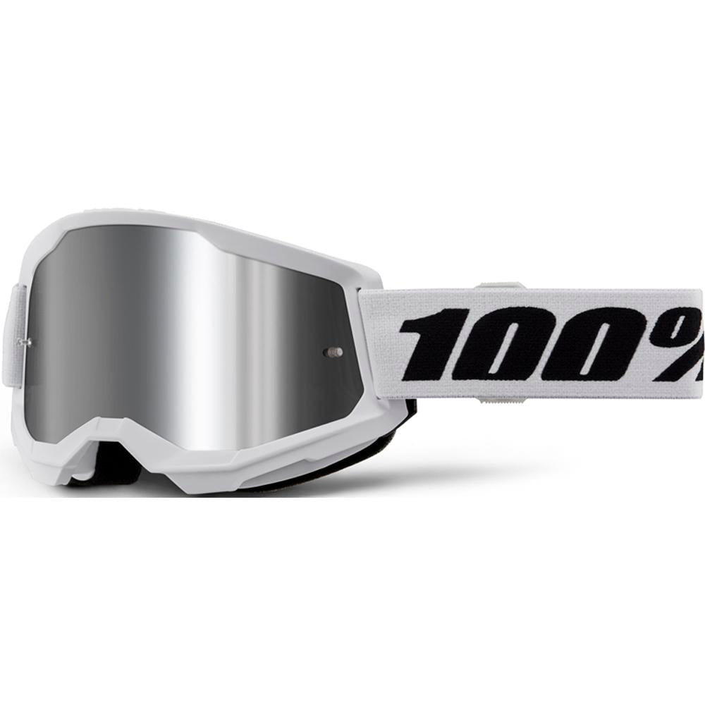 100% - STRATA 2 JUNIOR GOGGLE WHITE