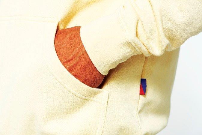 ONE-20029-00005 ICON PULLOVER HOODIE FLEECE CHALK SM