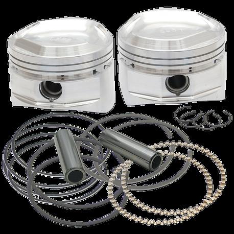 S&S 3 5/8'' Bore Piston Kits For 88'', 93'', & 96'' Super Stock Heads