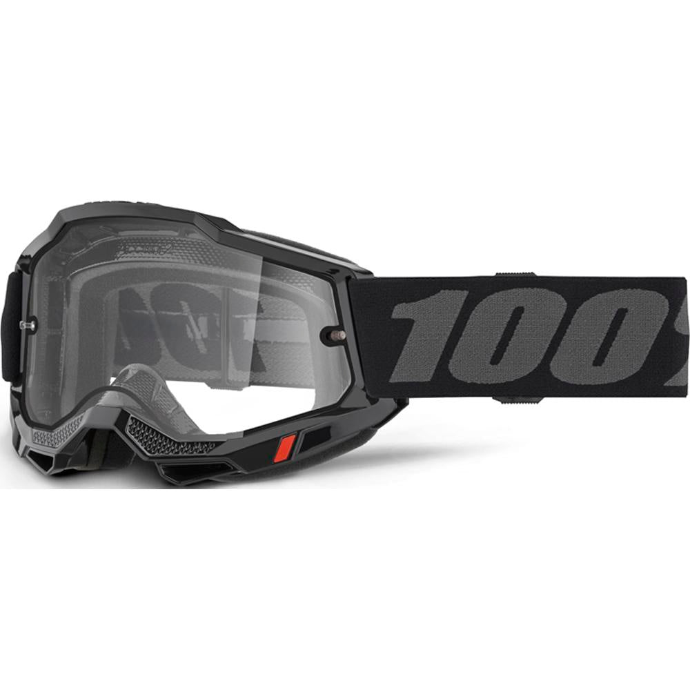 ONE-50015-00006 ACCURI 2 Enduro Moto Goggle Blk-Clear
