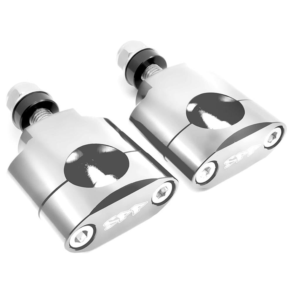 Spp Mounts Big Bar Uni Rubber 1 1/8 Silver