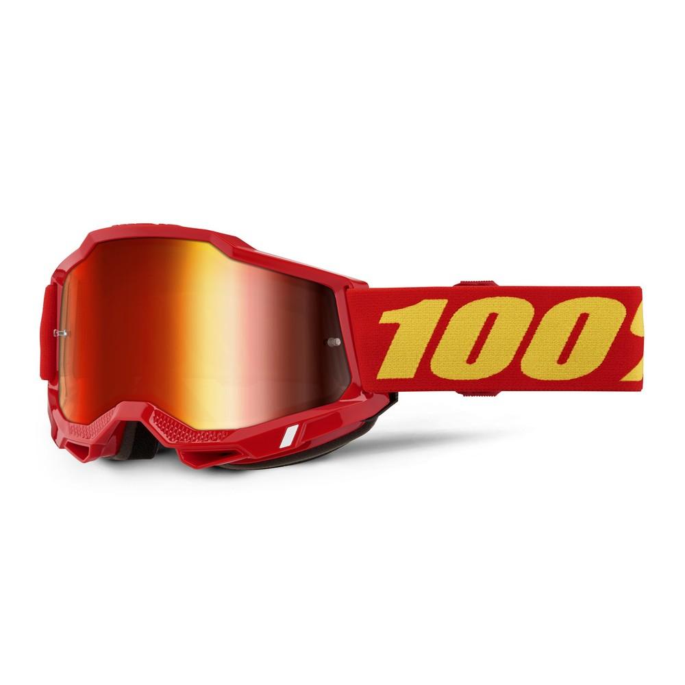 ONE-50014-00042 ACCURI 2 Goggle Red - Mirror Red Lens