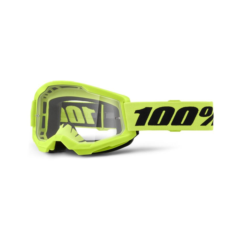 100% - STRATA 2 JUNIOR GOGGLE Neon Orange
