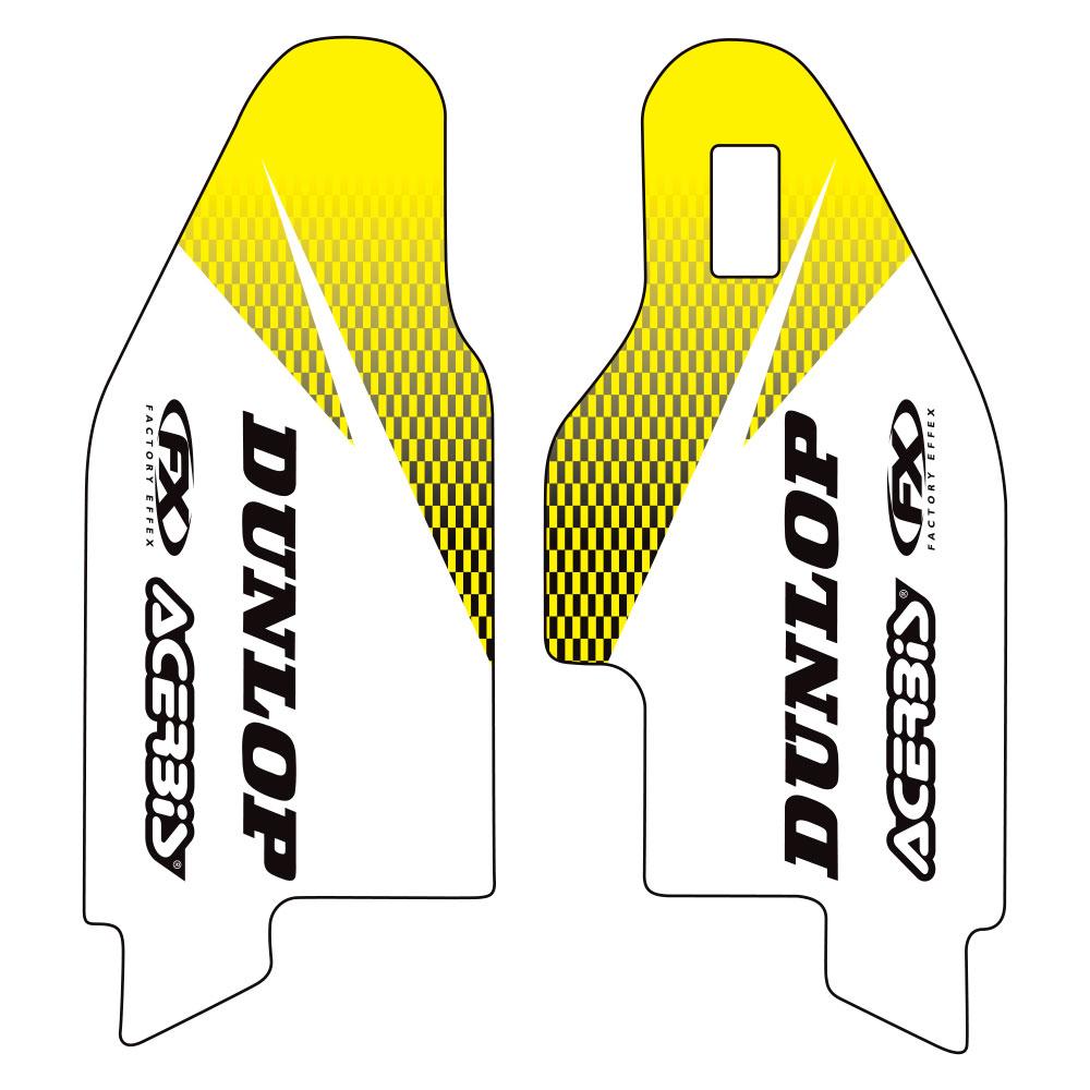 14-40460 RM125/250 04-08 FORK GUARDS