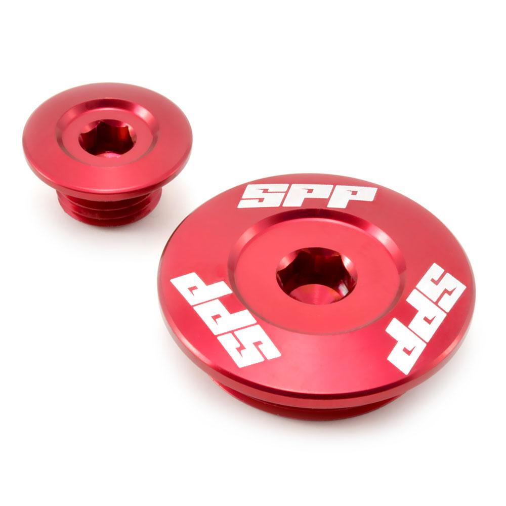 Spp Engine Plug Honda Crf150-450R/X Trx400-450 Red