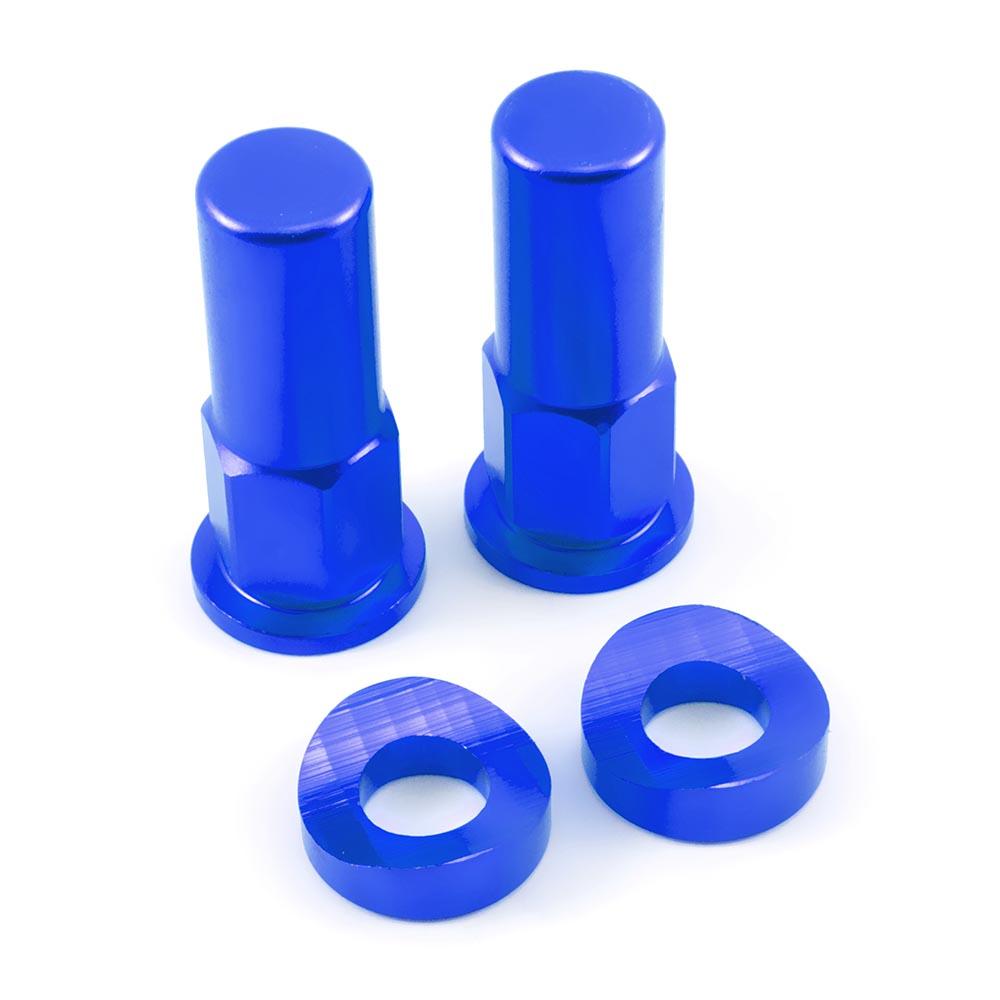 Spp Rim Lock Nuts Blue