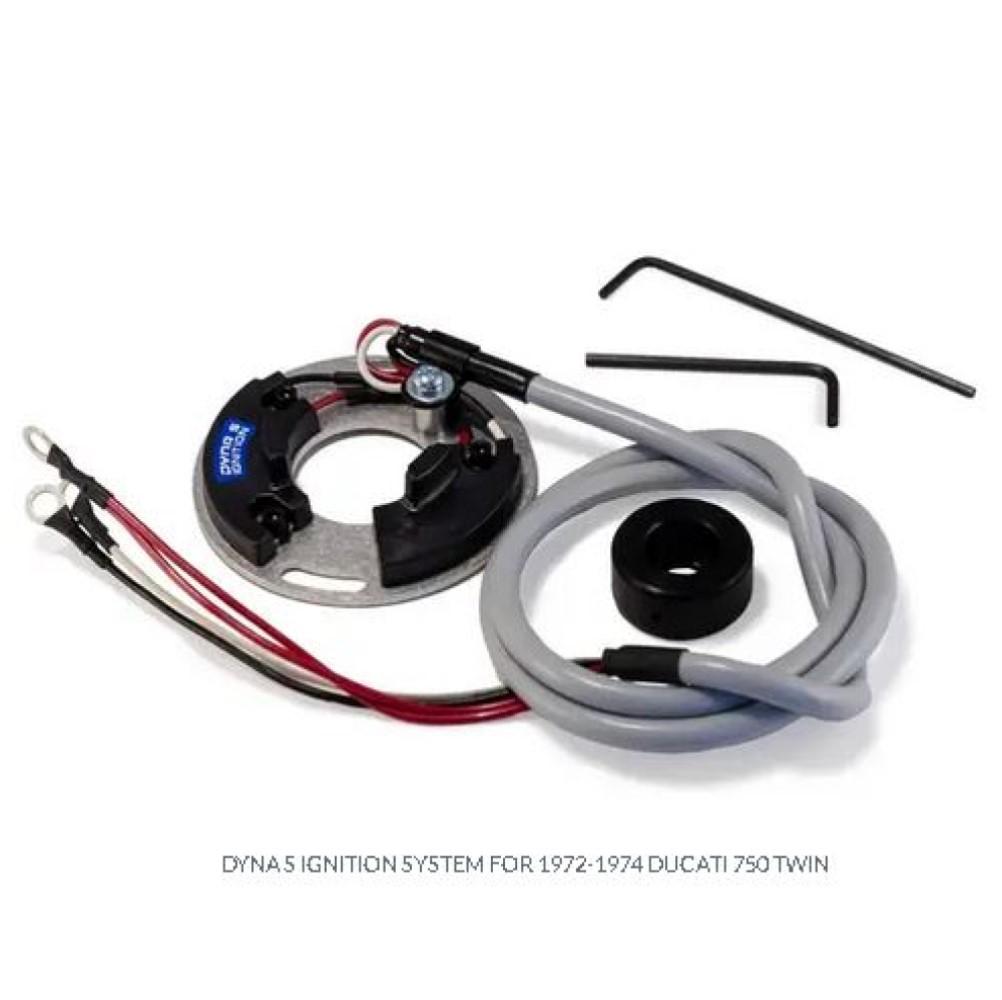 DYNA S IGNITION SYSTEM FOR 1972-1974 DUCATI 750 TWIN