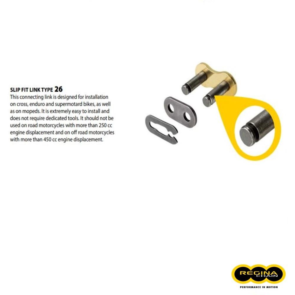 Reg-26/124Oroy Regina Connecting Link (Clip Link)