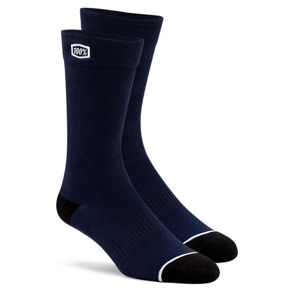 100% Solid Casual Sock