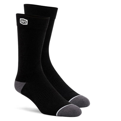100% Solid Casual Sock
