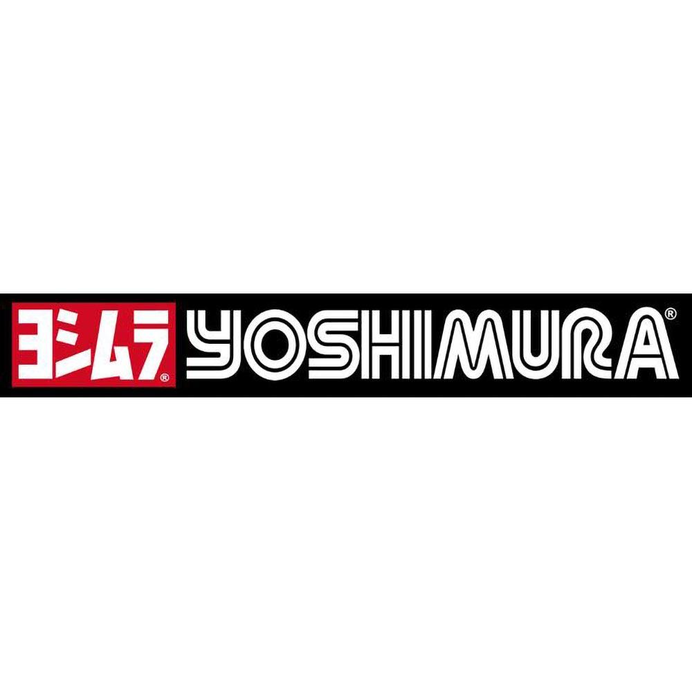YO-17028-BLK YOSHIMURA VINYL STICKER 7 IN.