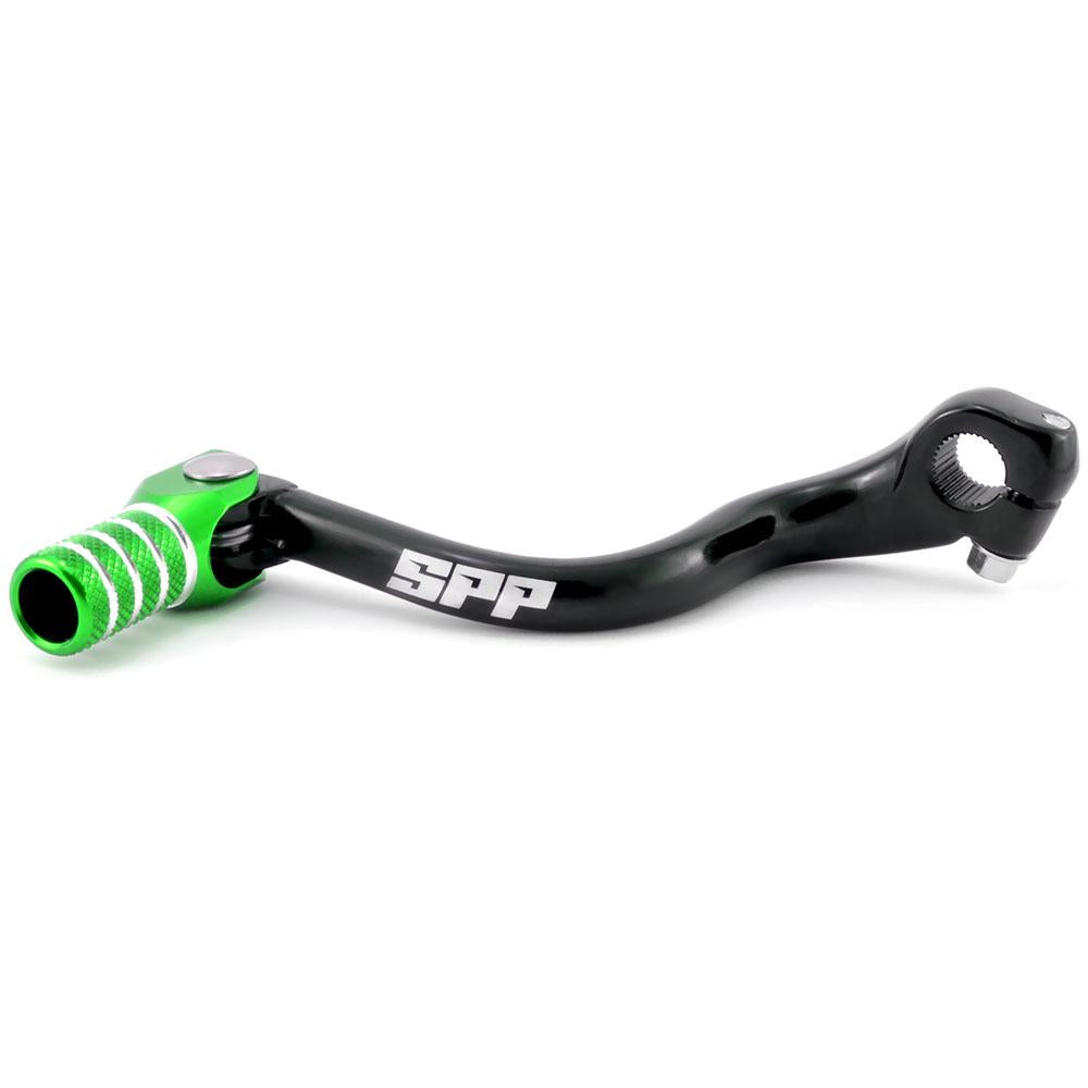 Spp Gear Lever Kawasaki Kx125 Green