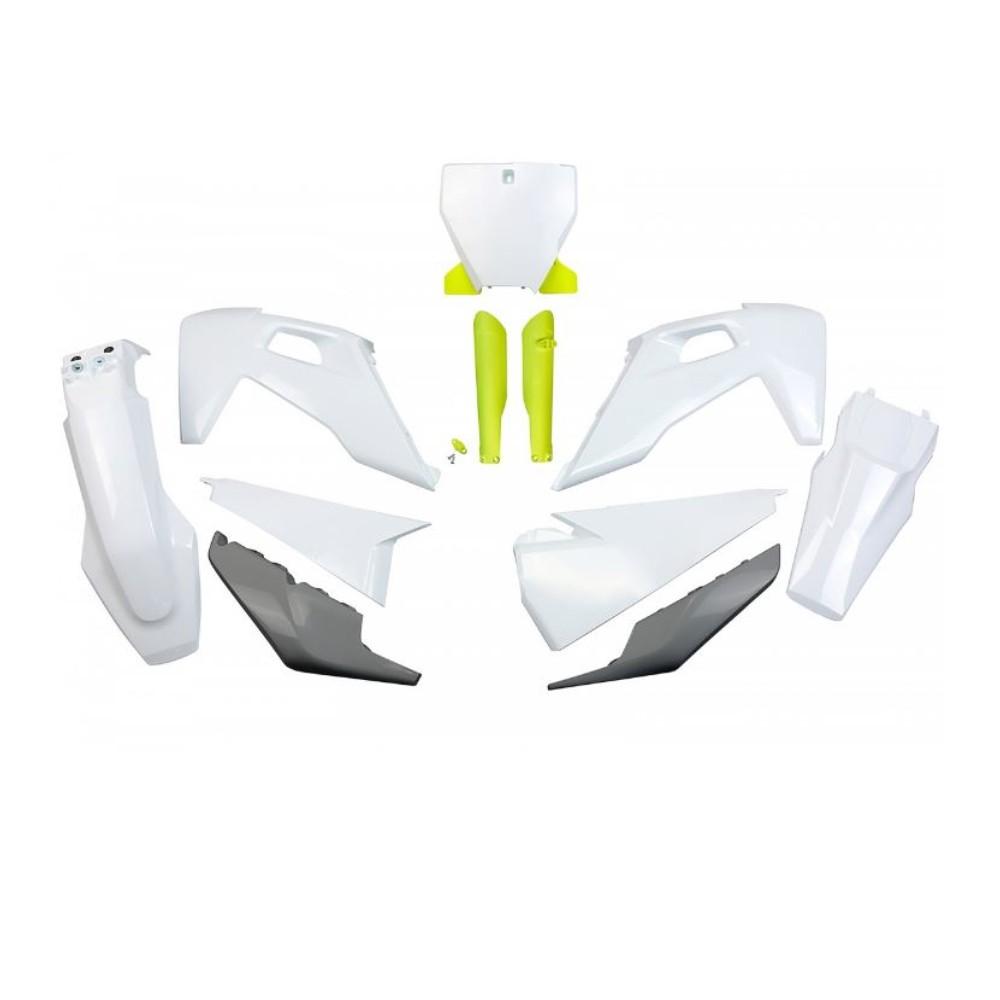 UFO-HUKIT622F@999X Ufo Plastic Kits Husqvarna TC125/250 19-22/FC250/350/450 19-22