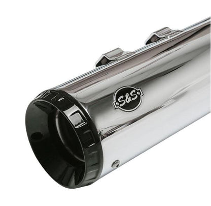 S&S Grand Nat Chrome Mufflers M8 Heritage/Deluxe