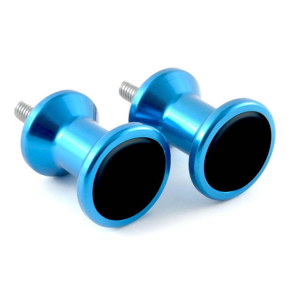 Spp Swingarm Spools M8 2 Pack Blue