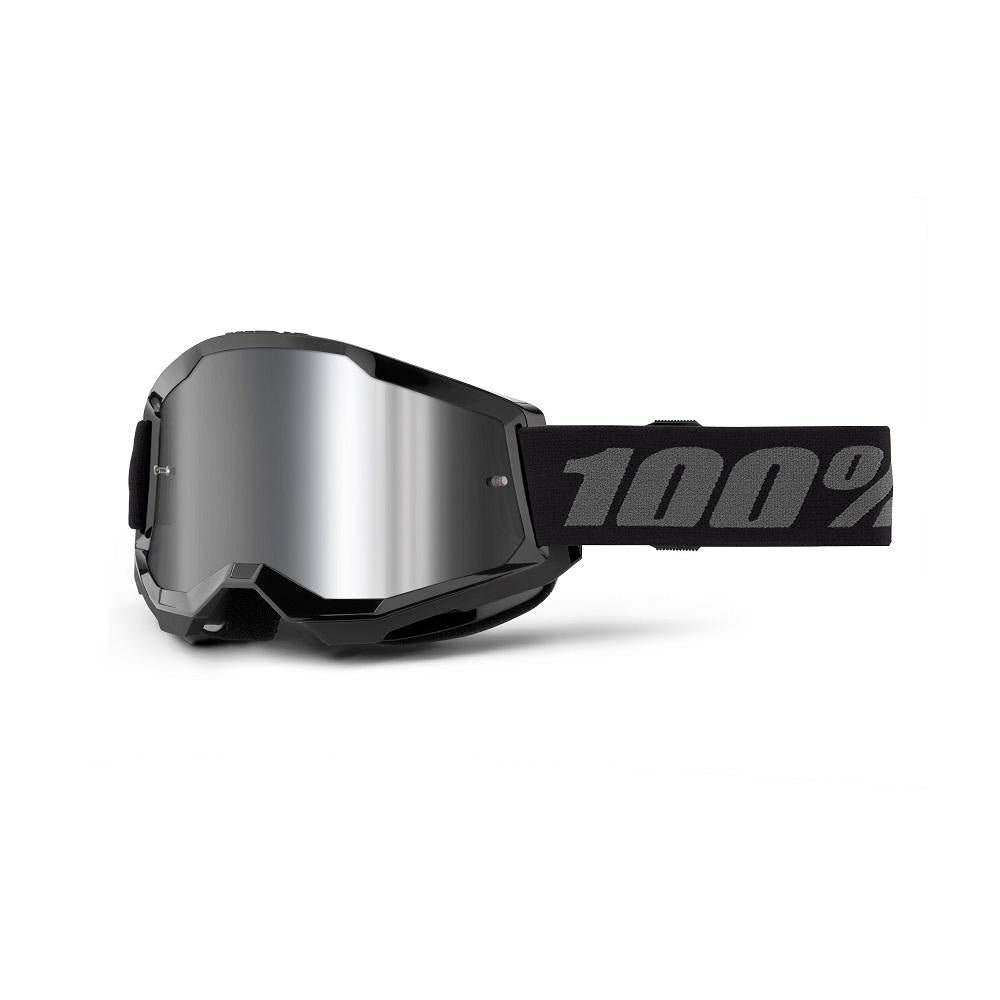 100% - STRATA 2 JUNIOR GOGGLE BLACK