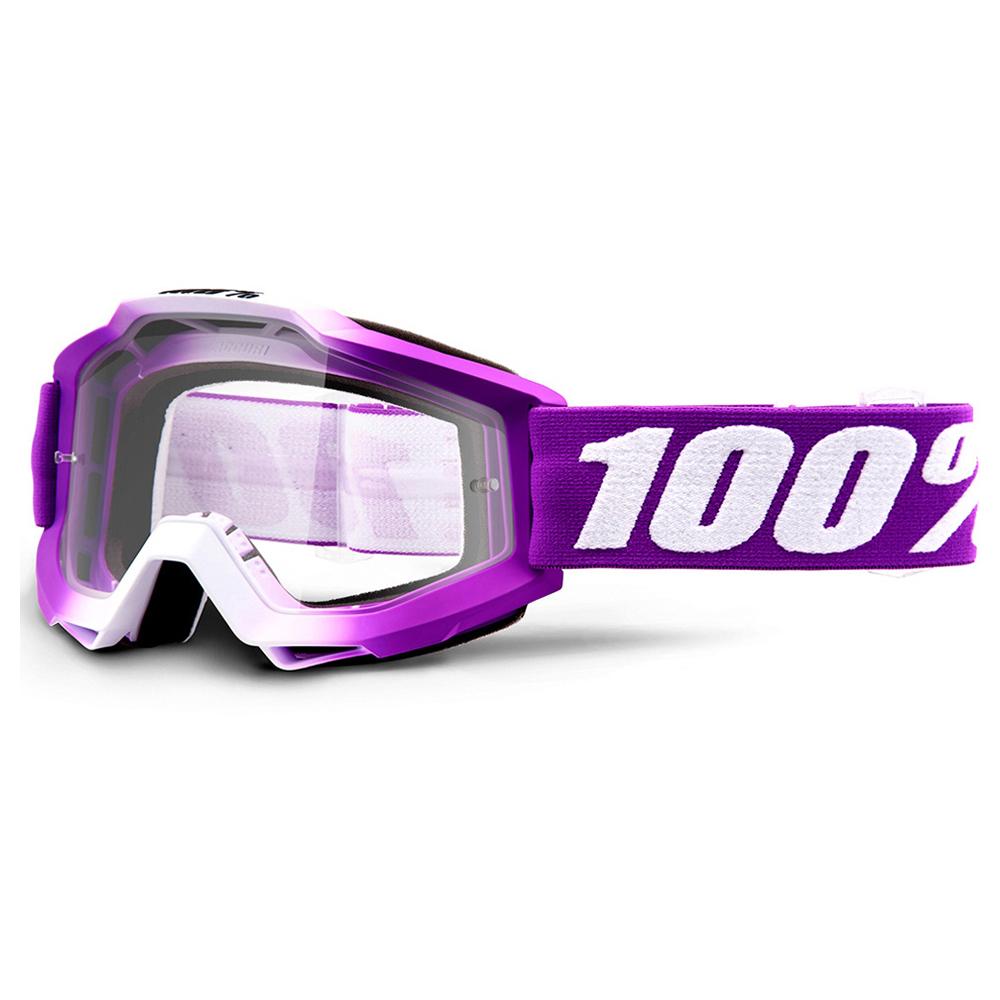 ONE-50200-287-02 ACCURI GOGGLE FRAMBOISE CLR LENS