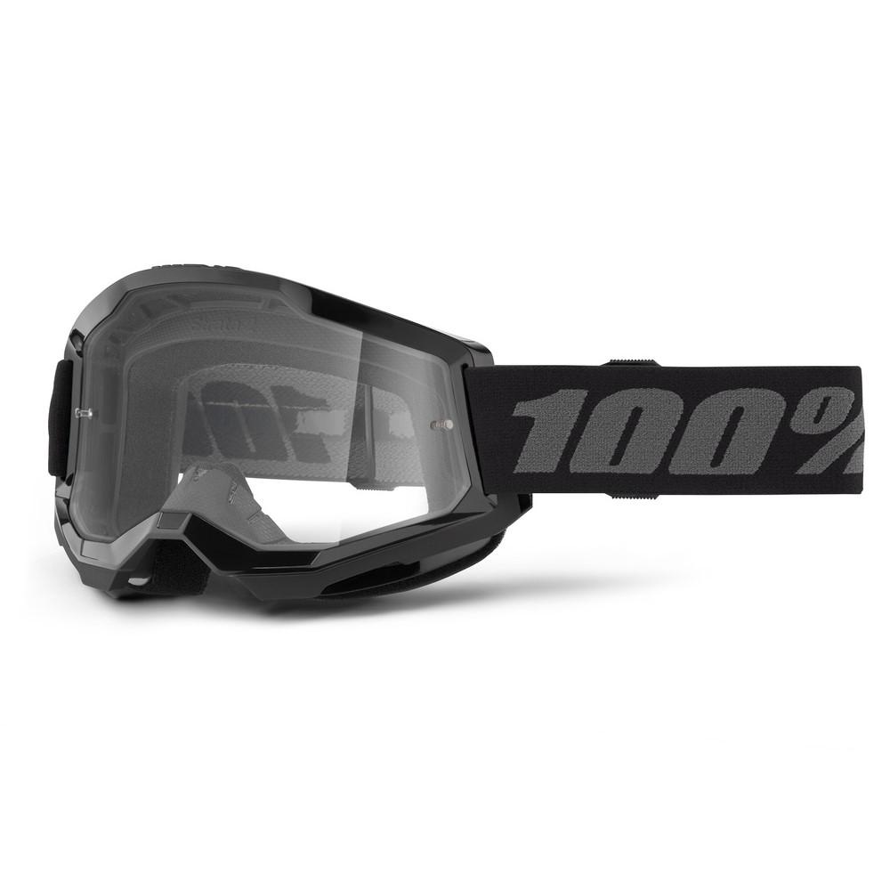 100% - STRATA 2 JUNIOR GOGGLE BLACK