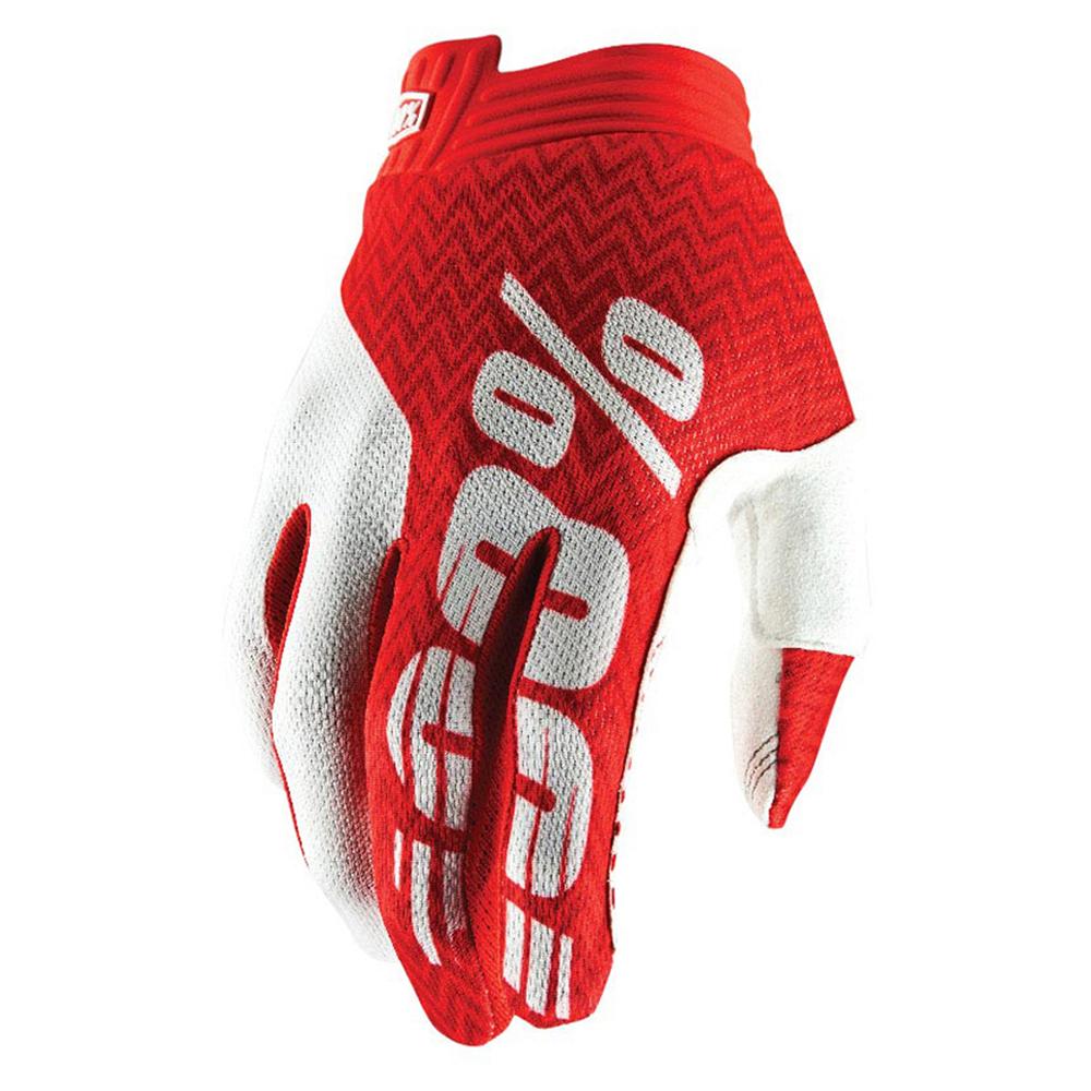 100% iTrack Glove Red/White