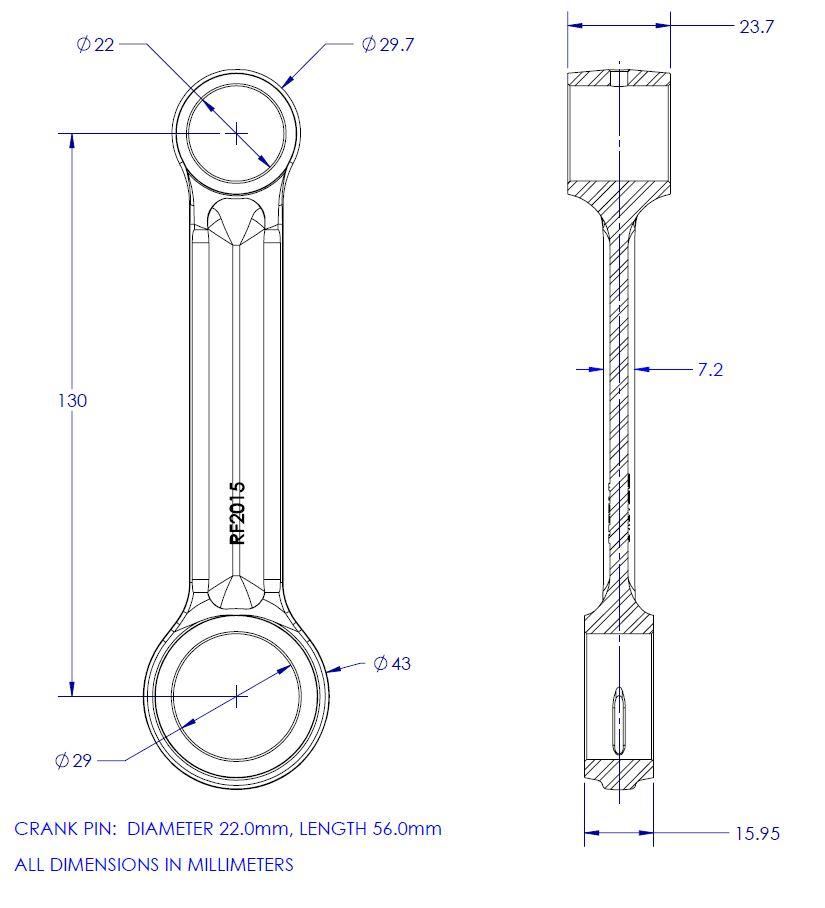 Cz Connecting Rod Kit