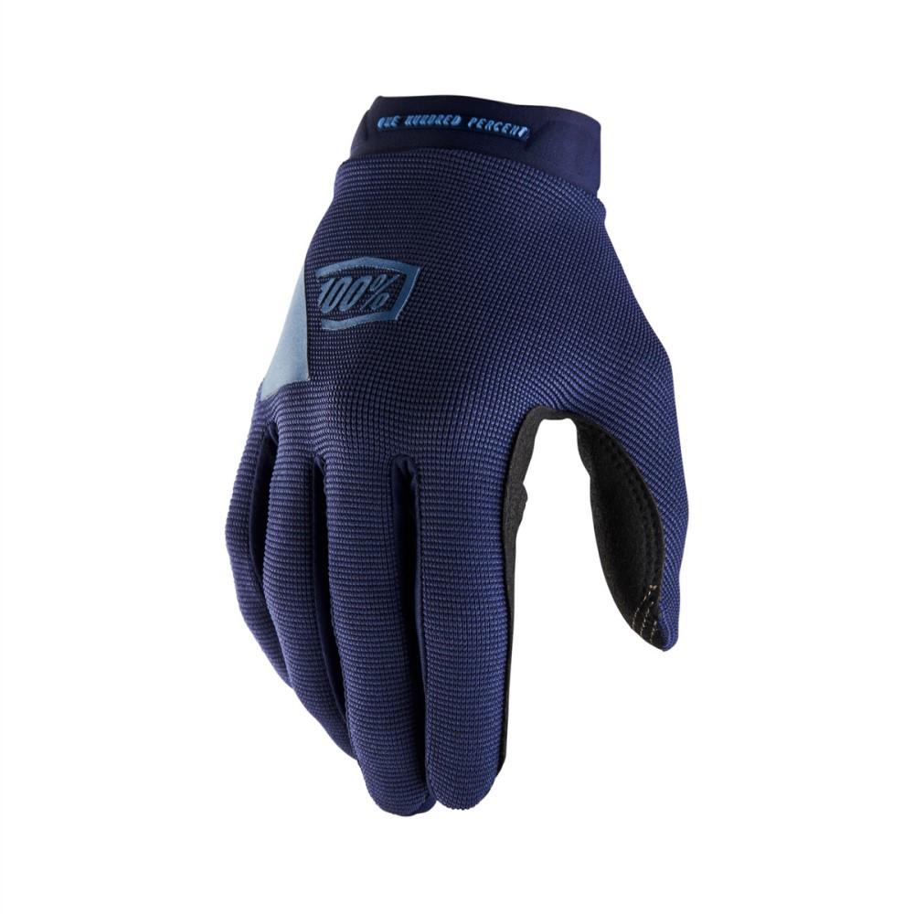 100% RIDECAMP  GLOVES Navy