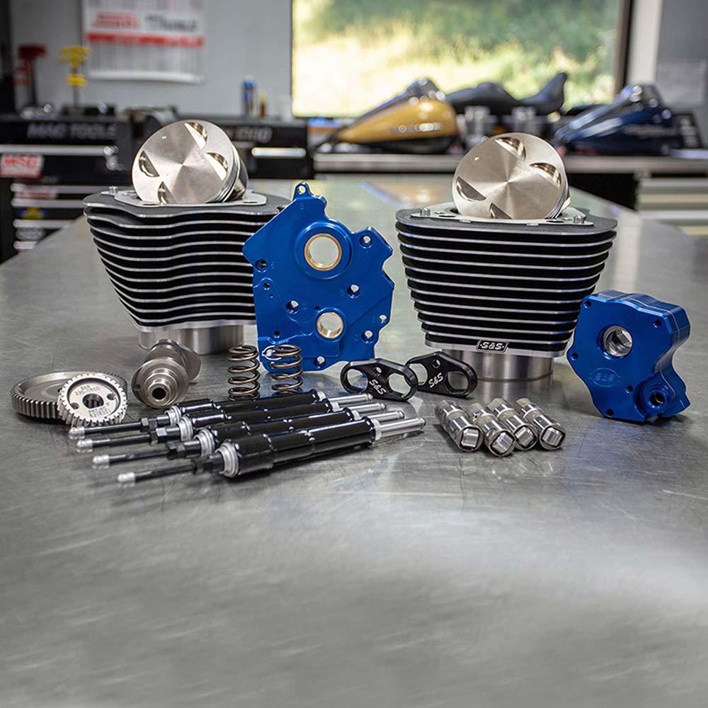 S&S Cycle Power Pack 124 M8 W/Cooled C/Drive