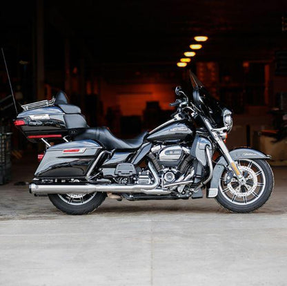 S&S Grand Nat Chrome Mufflers M8 Heritage/Deluxe