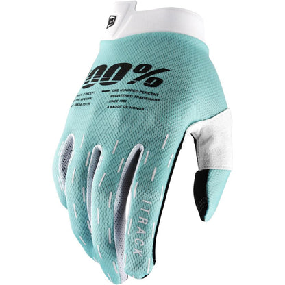 100% iTrack Glove Aqua