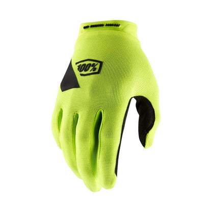 100% RideCamp Glove Yellow