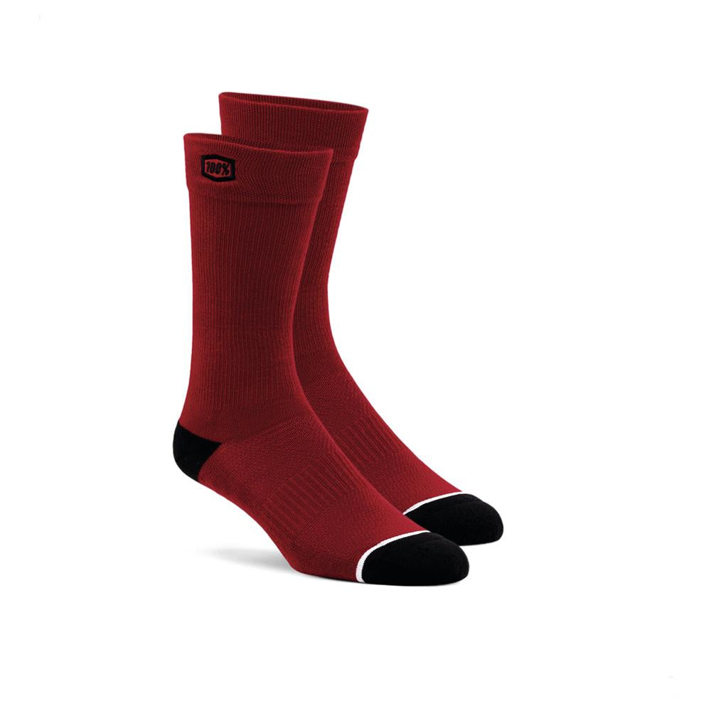 100% Solid Casual Sock