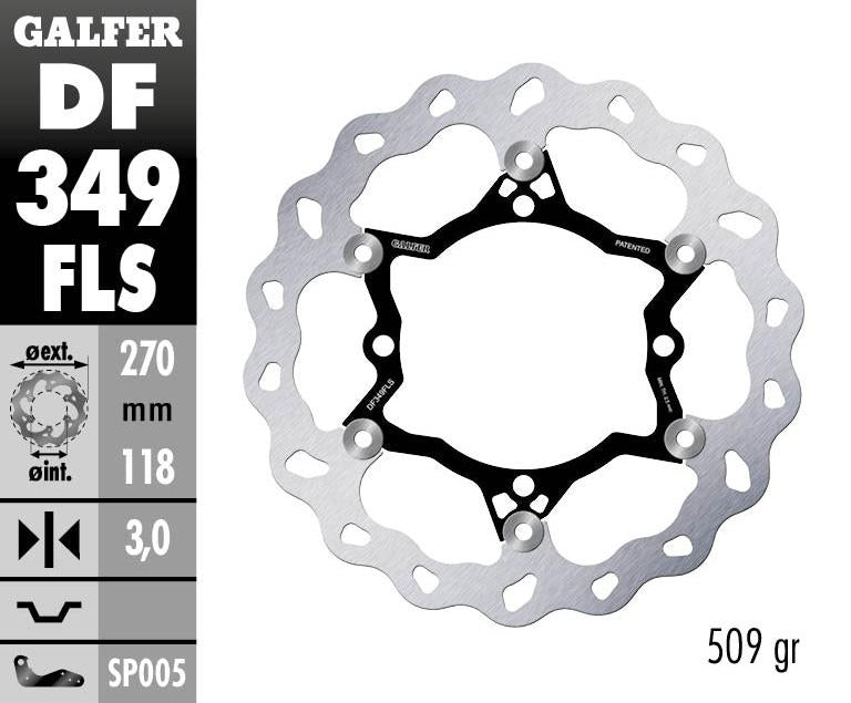 DF349FLS OVERSIZE STANDARD FLOATING ROTOR