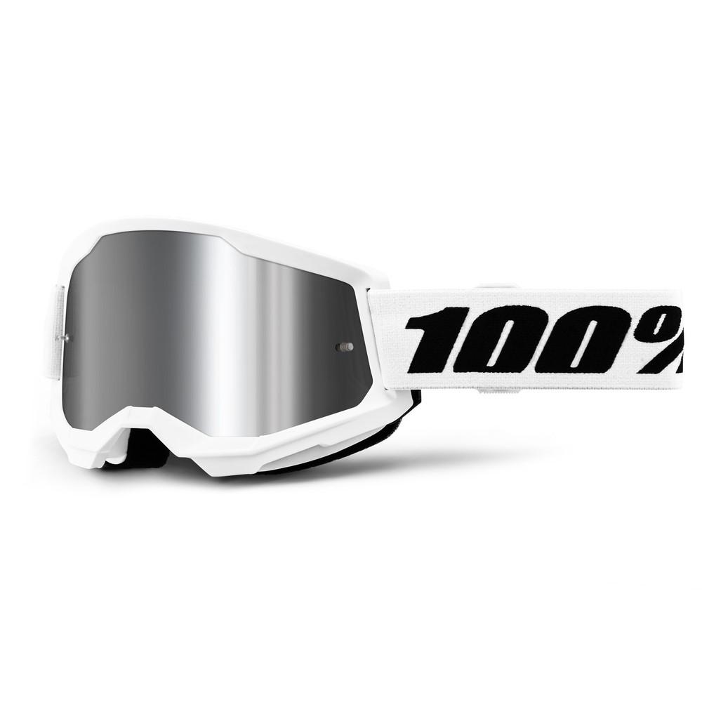 ONE-50028-00019 STRATA 2 Goggle Wht-Mirror Silver Lens