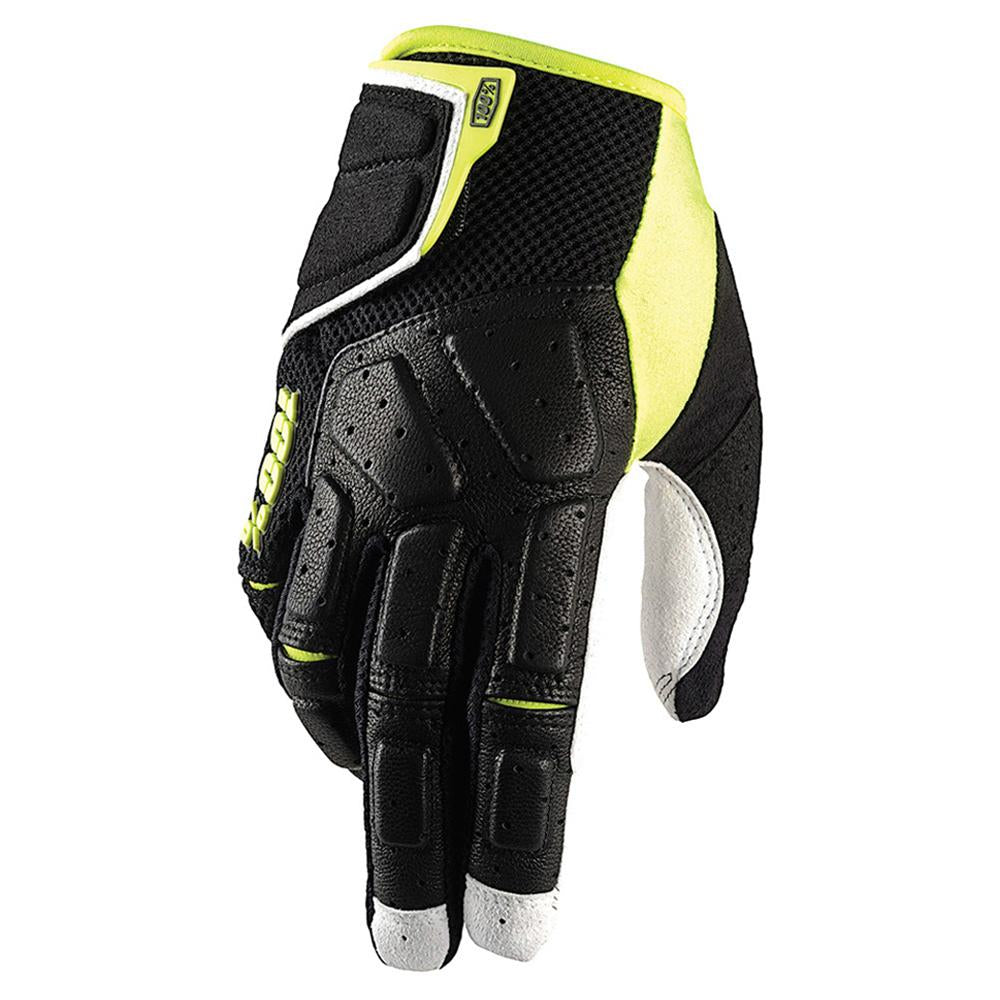 100% Simi Glove Black/Lime