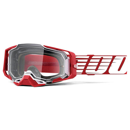 100% - ARMEGA GOGGLE OVERSIZED DEEP RED
