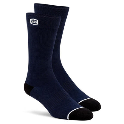 100% Solid Casual Sock