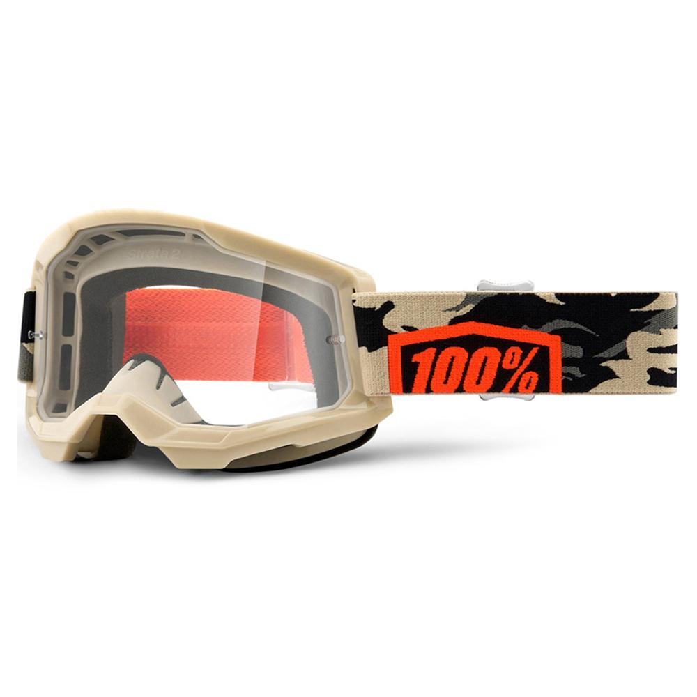 100% - STRATA 2 GOGGLE KOMBATv