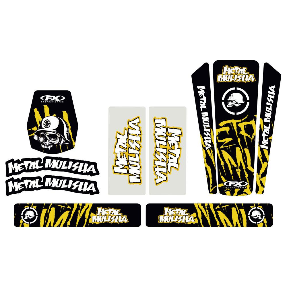 17-50460 UNIVERSAL SUZUKI METAL MULISHA TRIM KIT