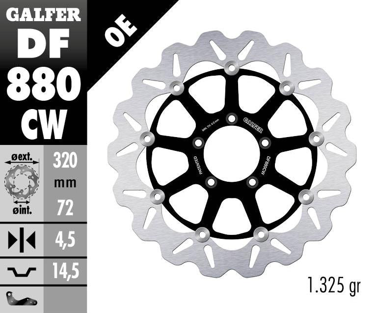 DF880CW STANDARD FLOATING ROTOR