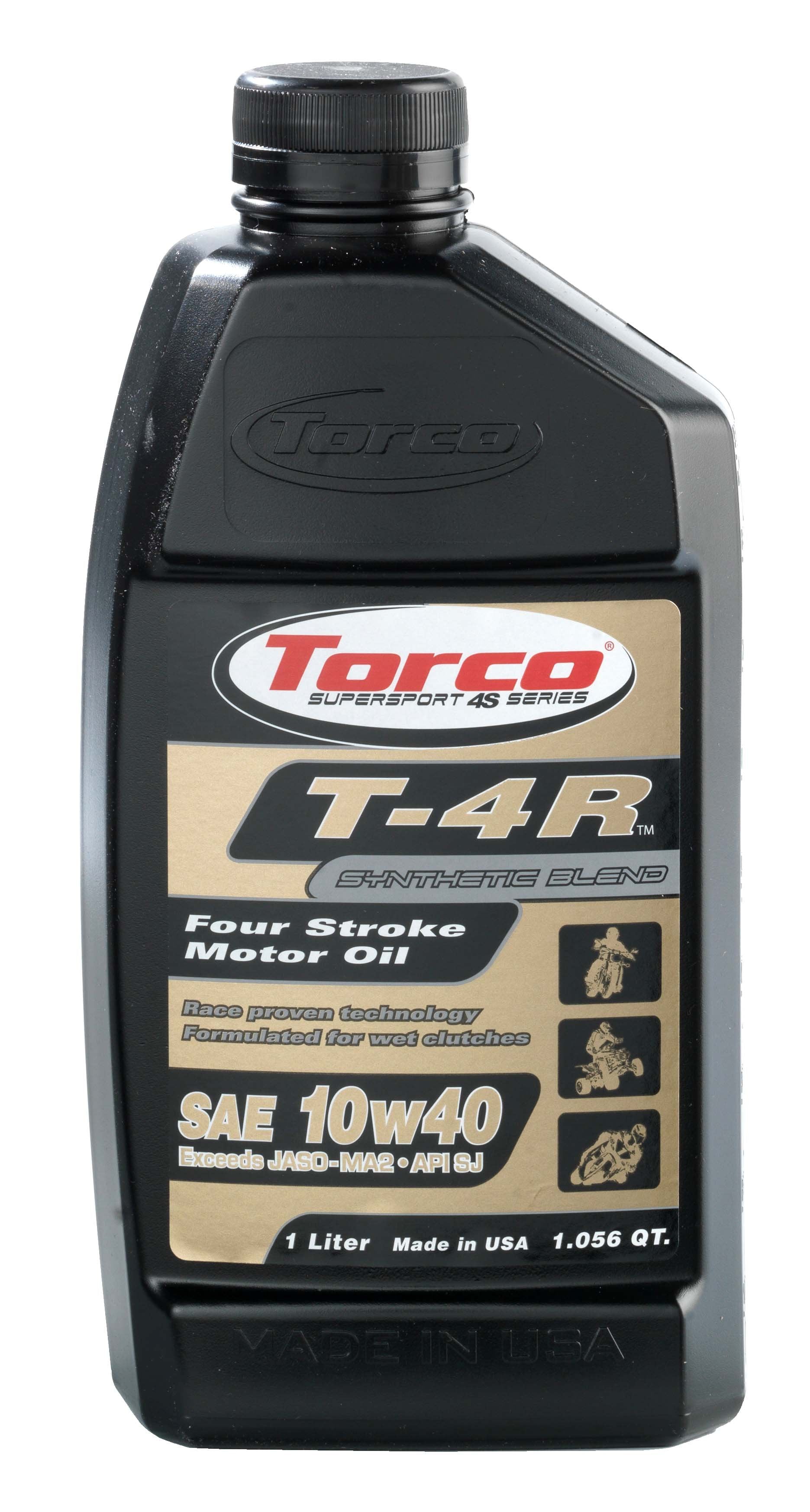 Torco T-4R Motorcyle Oil 10W40