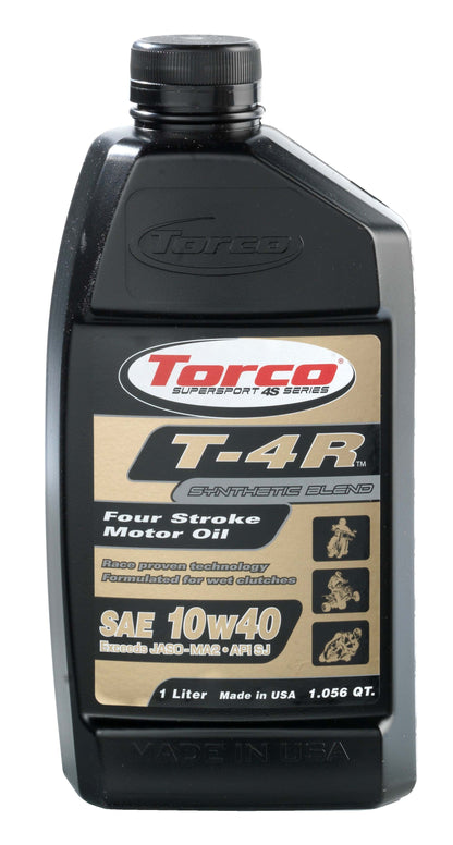 Torco T-4R Motorcyle Oil 10W40