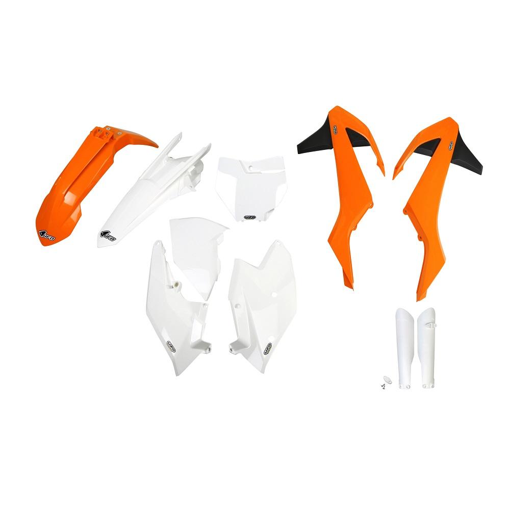UFO-KTKIT517F@999 Ufo Plastic Kits Ktm 125SX 15-18/150SX 16-18/250SX 17-18/250SXF 16-18/350SXF 16-18/450SXF 16-18